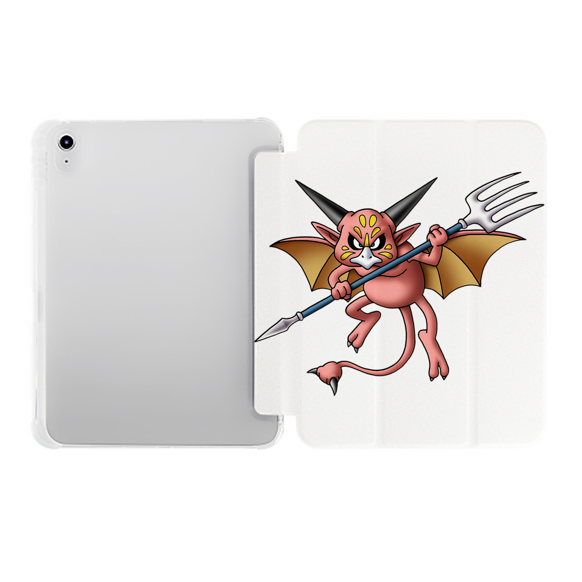 （画像用） ドラゴンクエスト Doragon Kuesuto Dragon Quest IPad ケース ペン収納付き 三つ折りスタンド PUレザー×シリコン 対応機種9.5/10.5/10.9インチ